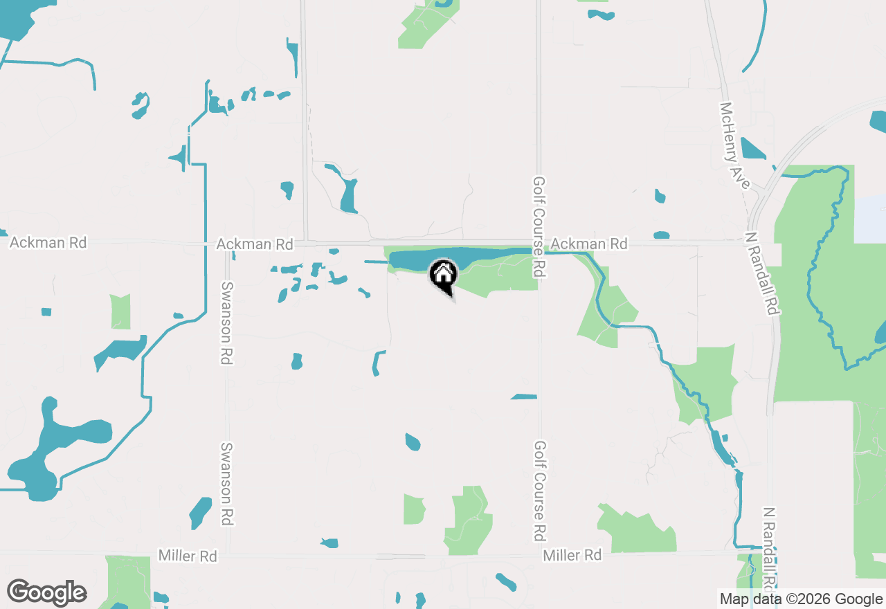 Map of 1446 Woodscreek Circle, Crystal Lake, IL 60014