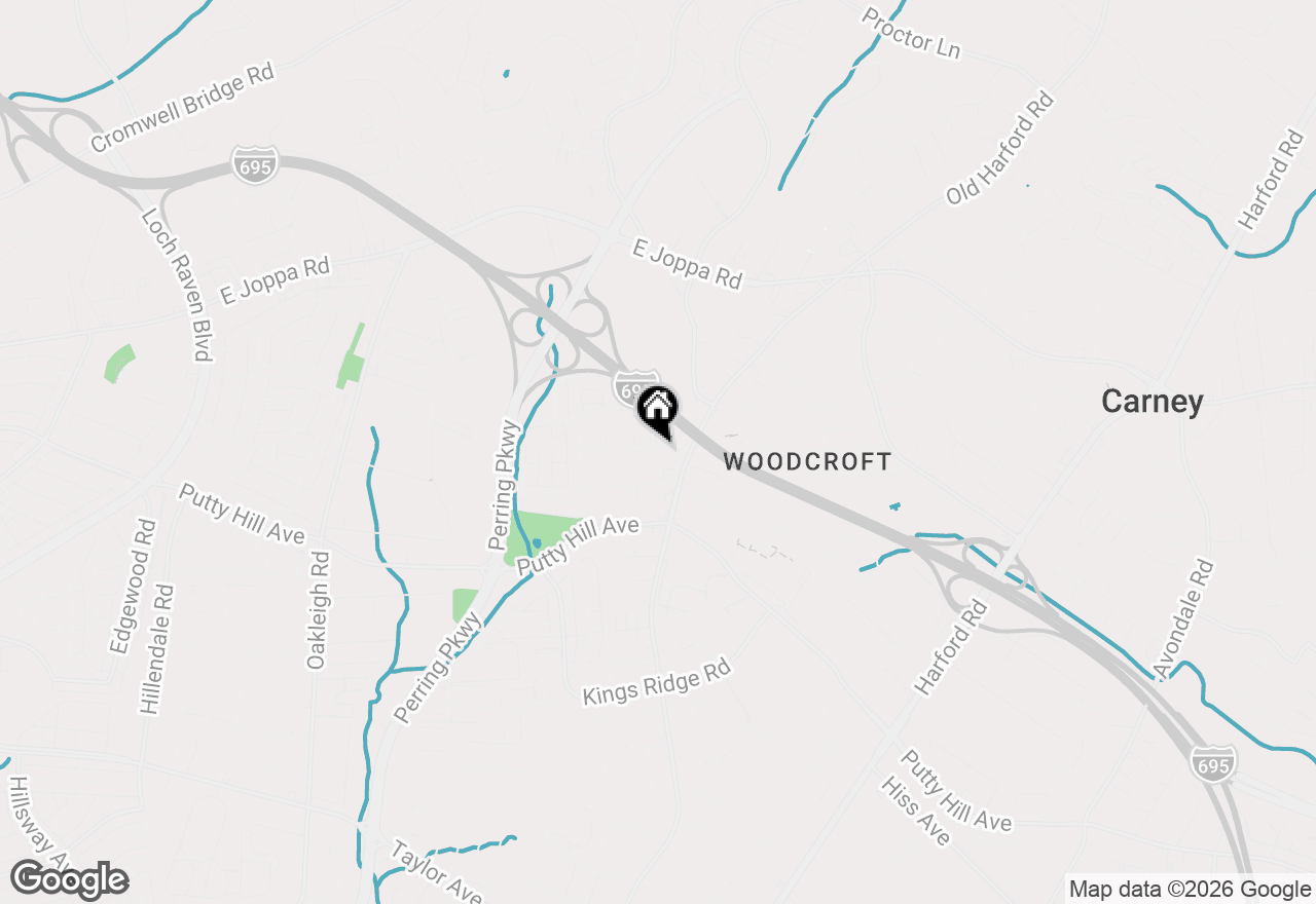 Map of 2329 Foster Avenue, Baltimore, MD 21234