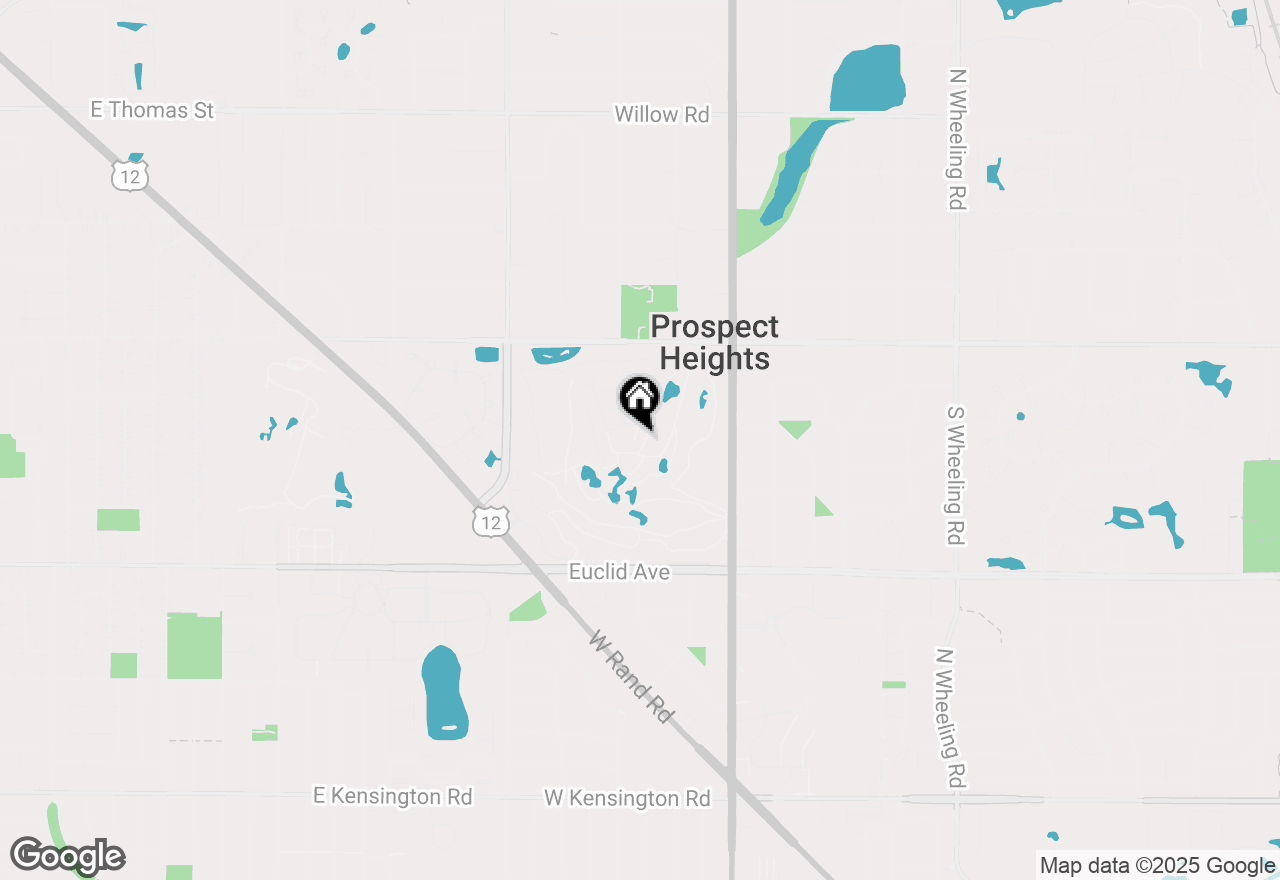 Map of 1400 N Yarmouth Place #113, Mount Prospect, IL 60056