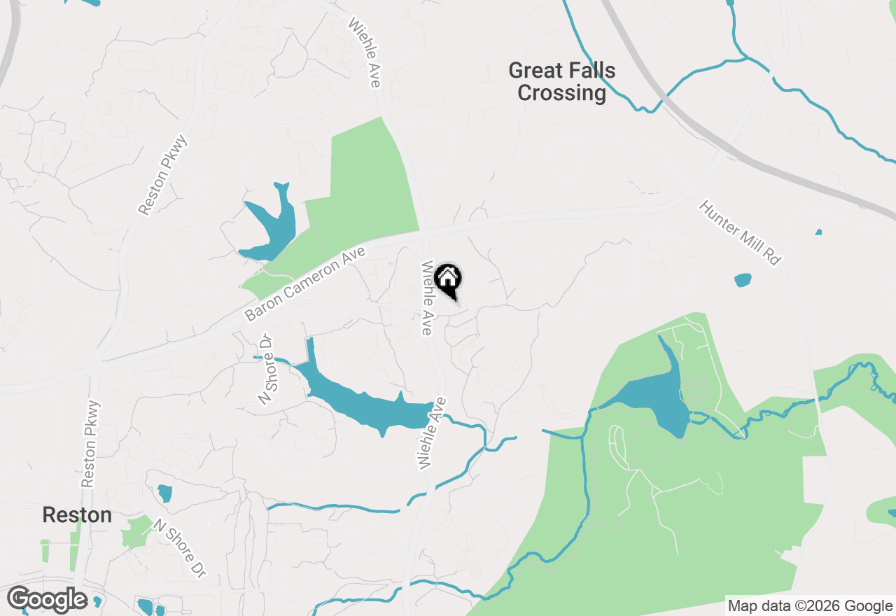 Map of 11170 Forest Edge Drive, Reston, VA 20190