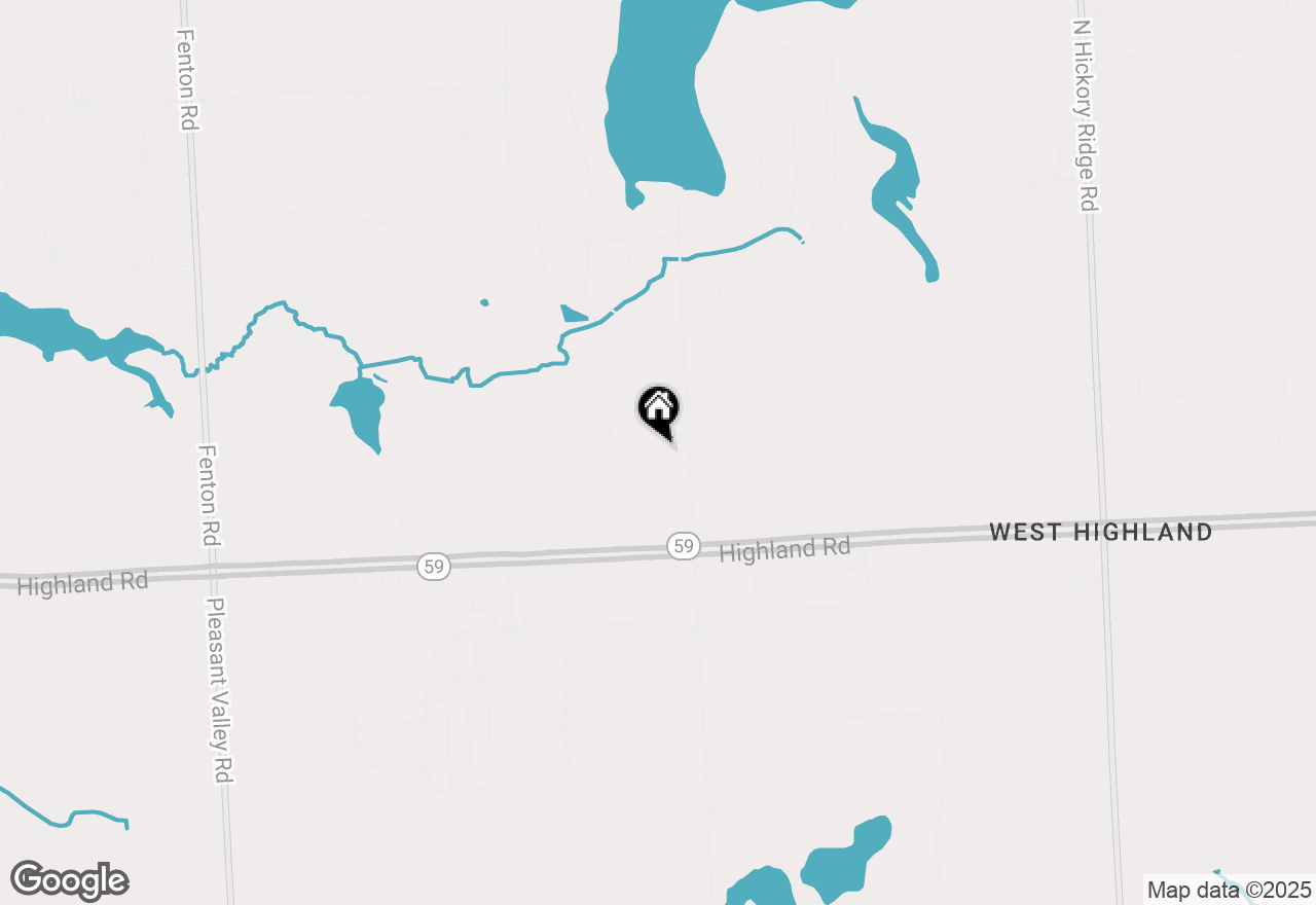 Map of 13947 Hearthstone Lane, Hartland, MI 48353