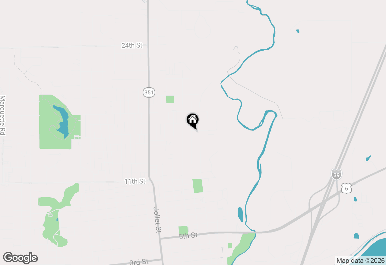 Map of 1536 & 1546 Laharpe Street, Lasalle, IL 61301