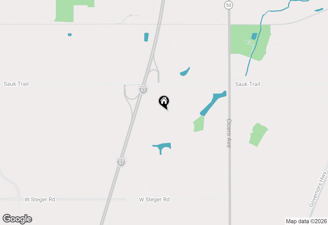 Map of 5249 Keith Drive, Richton Park, IL 60471
