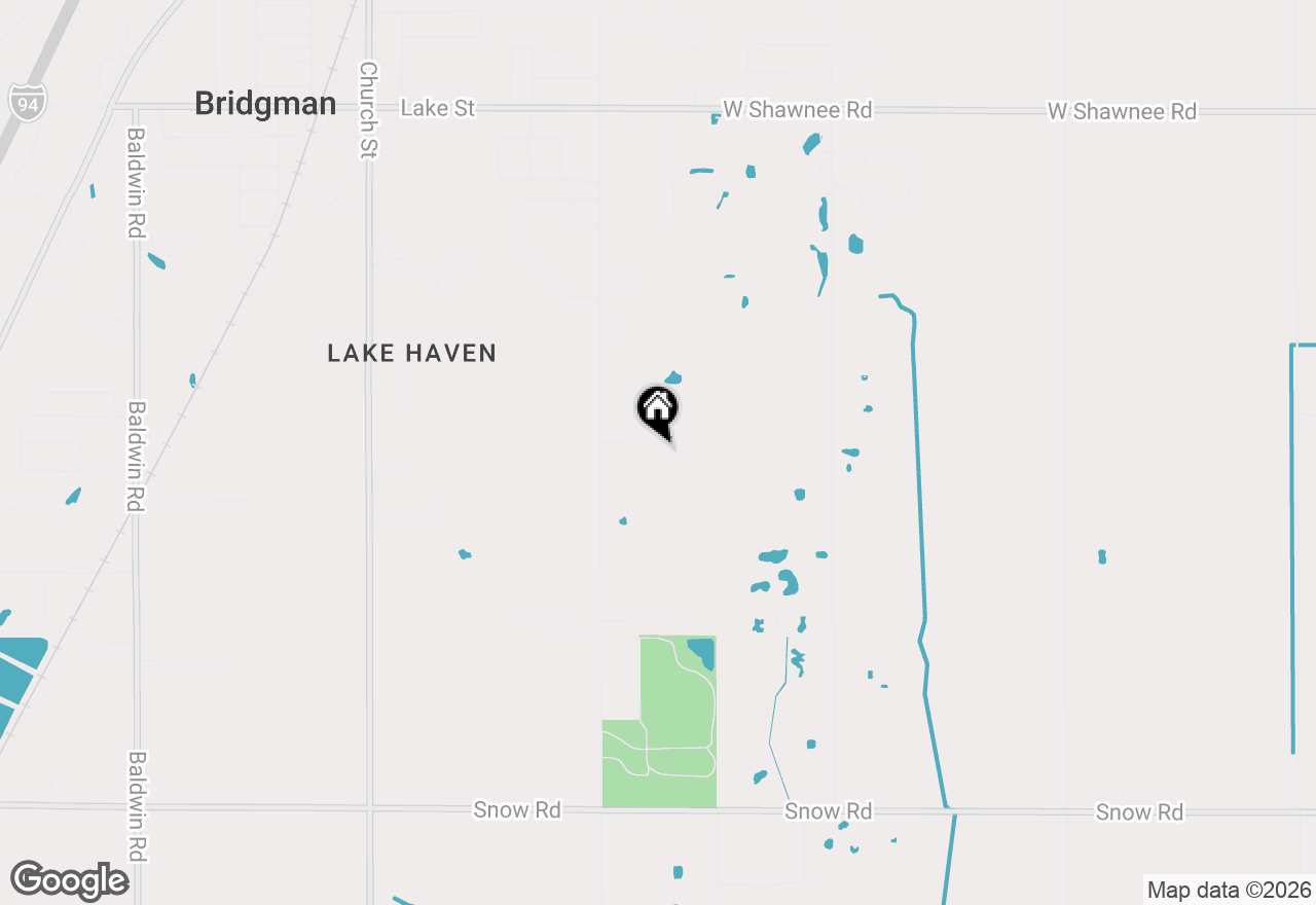 Map of 10299 Gast Road, Bridgman, MI 49106