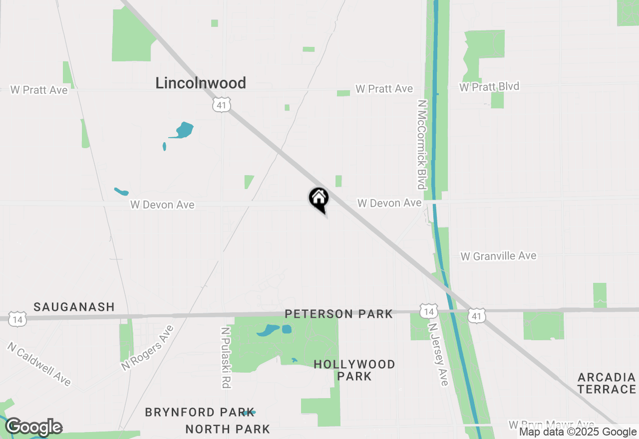 Map of 6322 N Monticello Avenue, Chicago, IL 60659