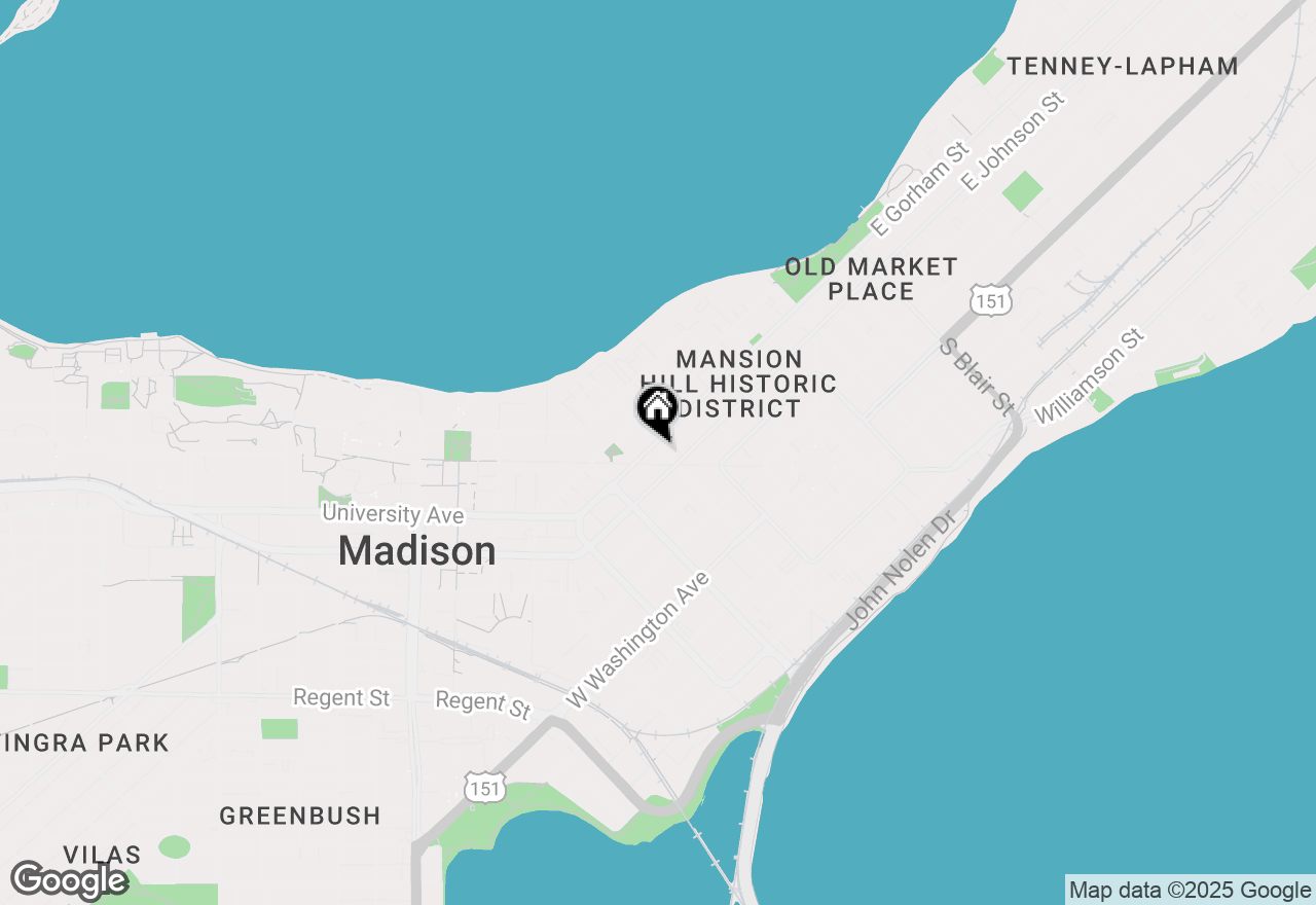 Map of 322 N Henry Street #203, Madison, WI 53703