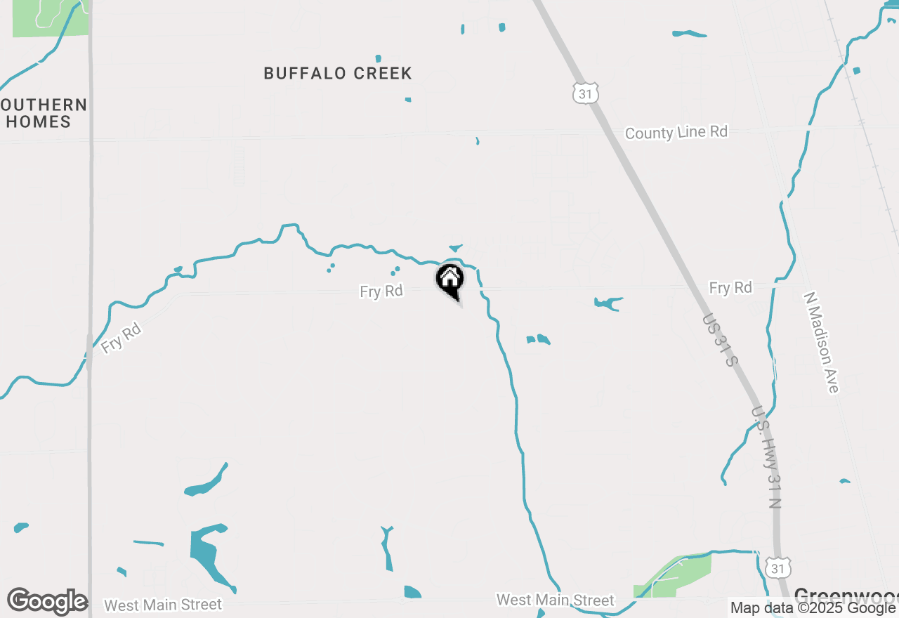 Map of 783 Colonial Way, Greenwood, IN 46142