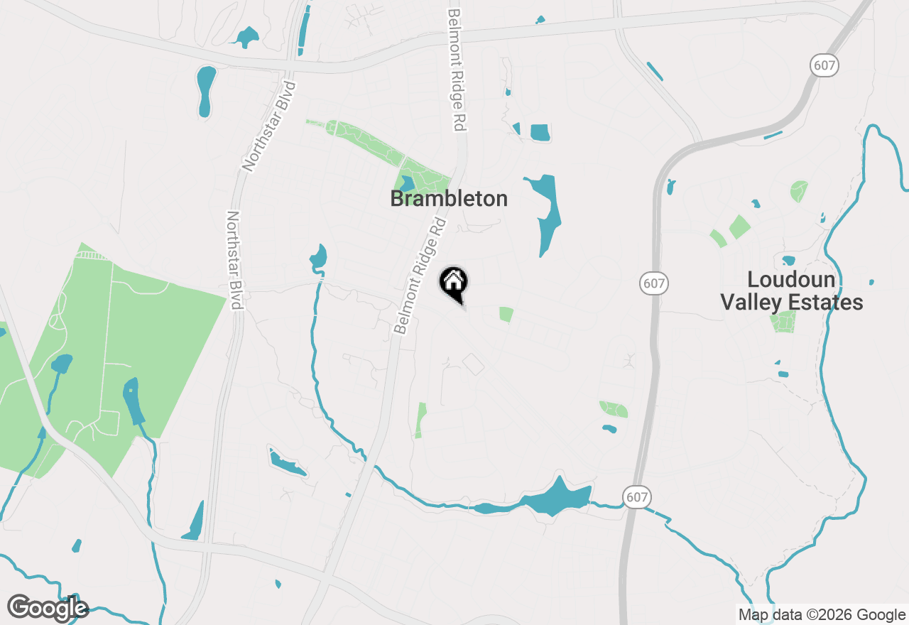 Map of 42631 Explorer Drive, Brambleton, VA 20148