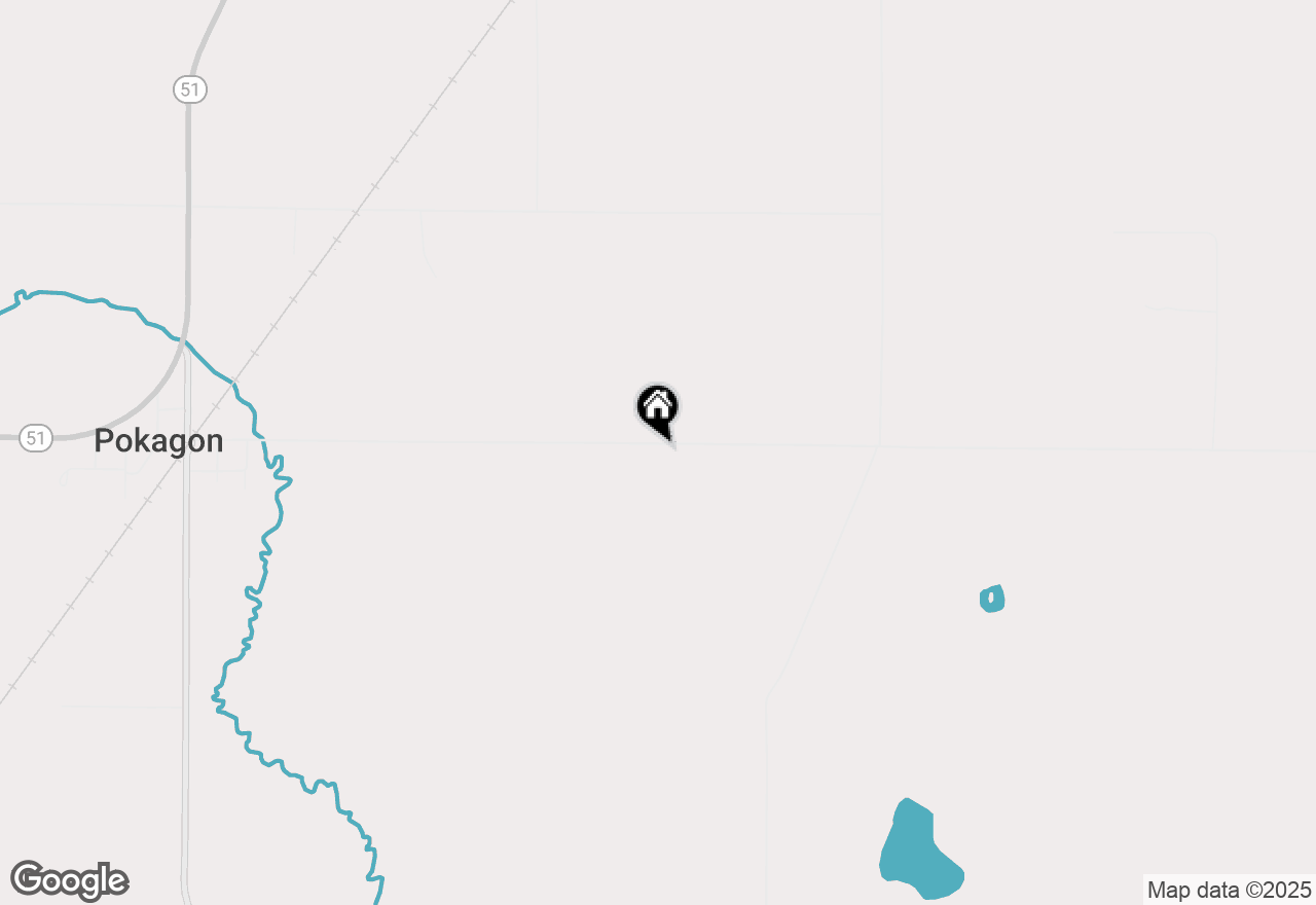 Map of 30485 Pokagon Highway, Dowagiac, MI 49047