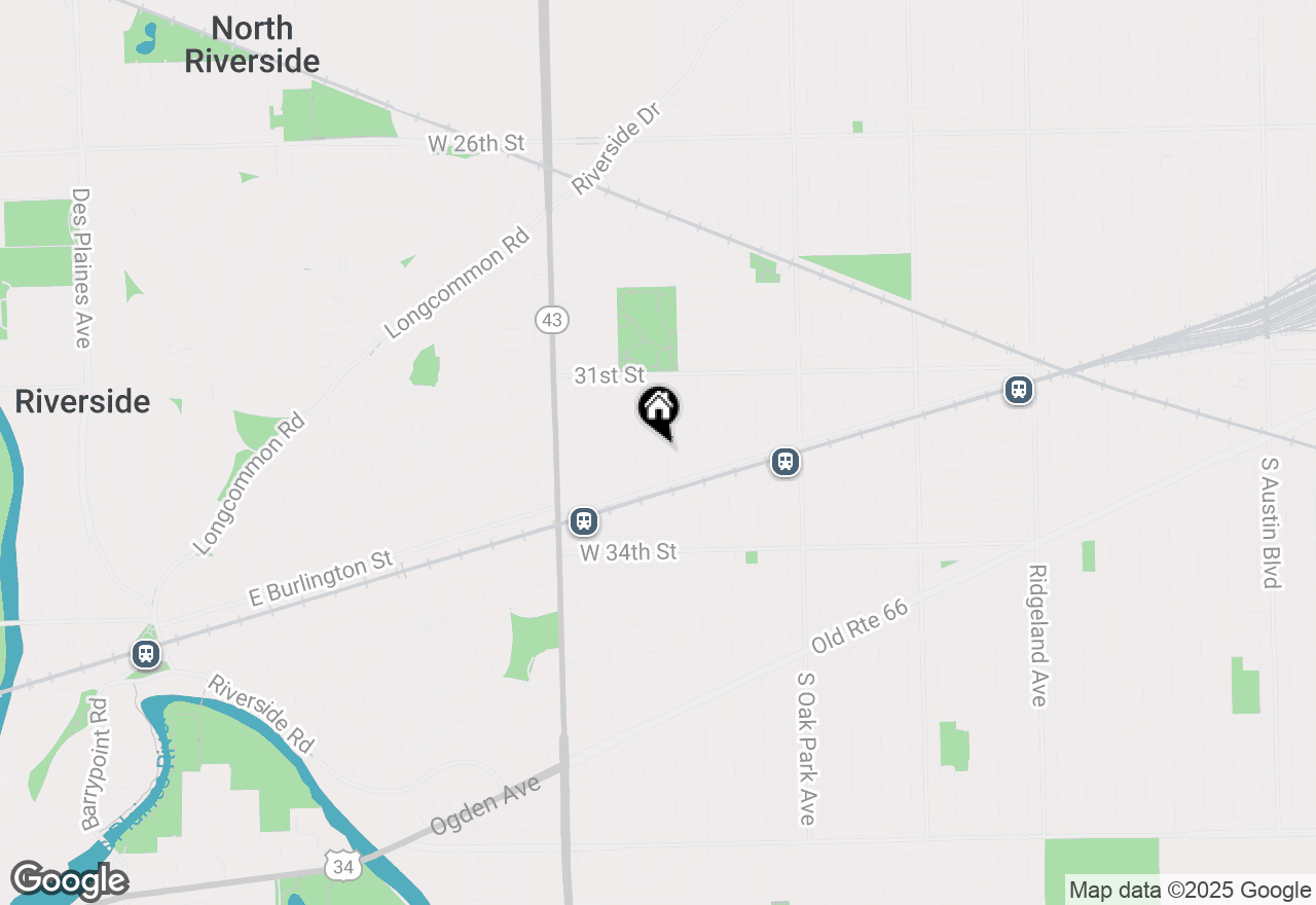 Map of 3215 Wenonah Avenue, Berwyn, IL 60402