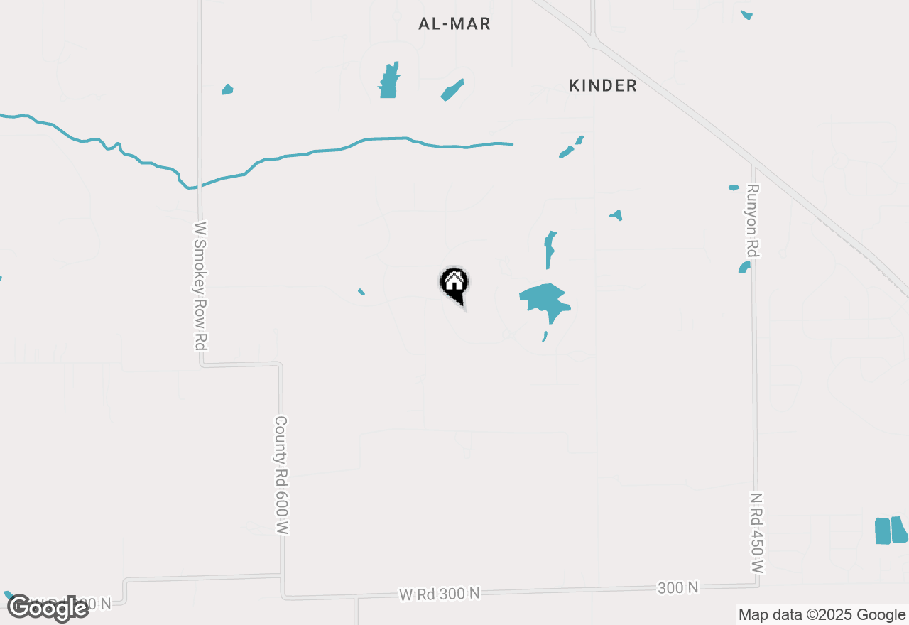 Map of 4045 Chapel Hill Court, Bargersville, IN 46106
