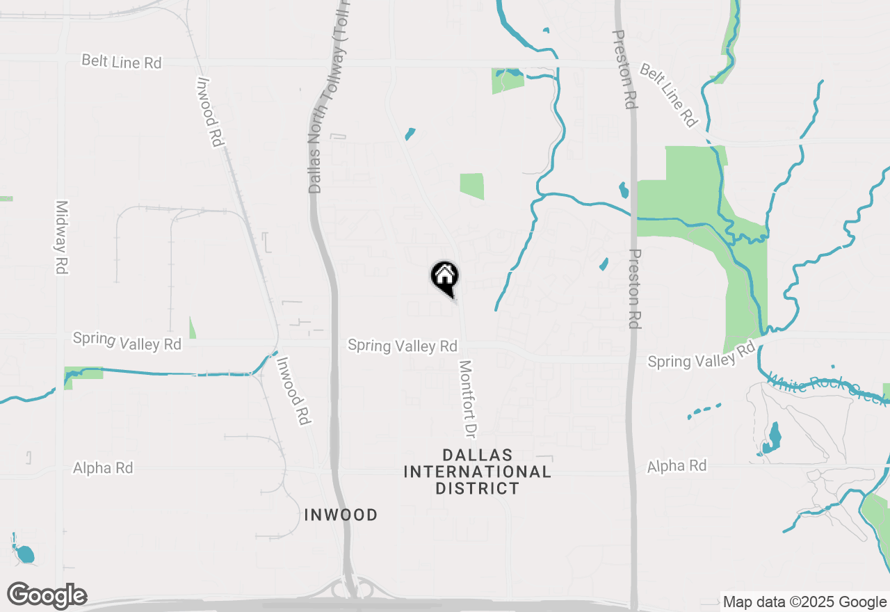 Map of 14151 Montfort Drive #314, Dallas, TX 75254