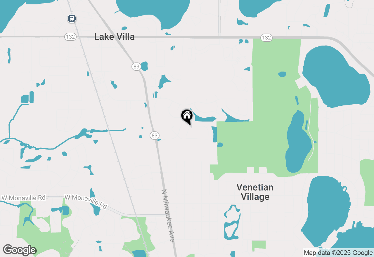 Map of 540 Huntington Circle, Lake Villa, IL 60046