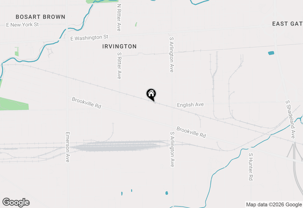 Map of 5826 Greenfield Avenue, Indianapolis, IN 46219