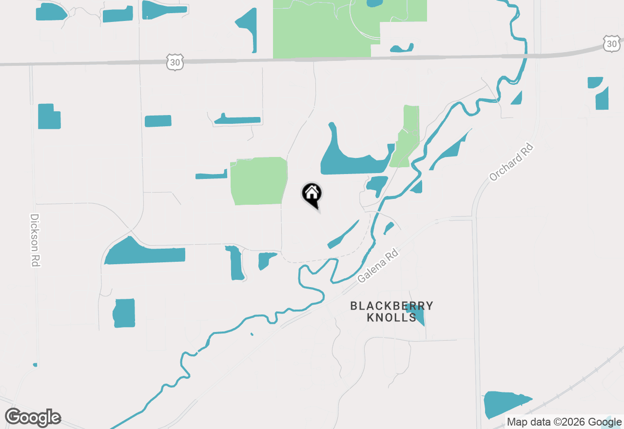 Map of 2441 Claridge Lane, Montgomery, IL 60538