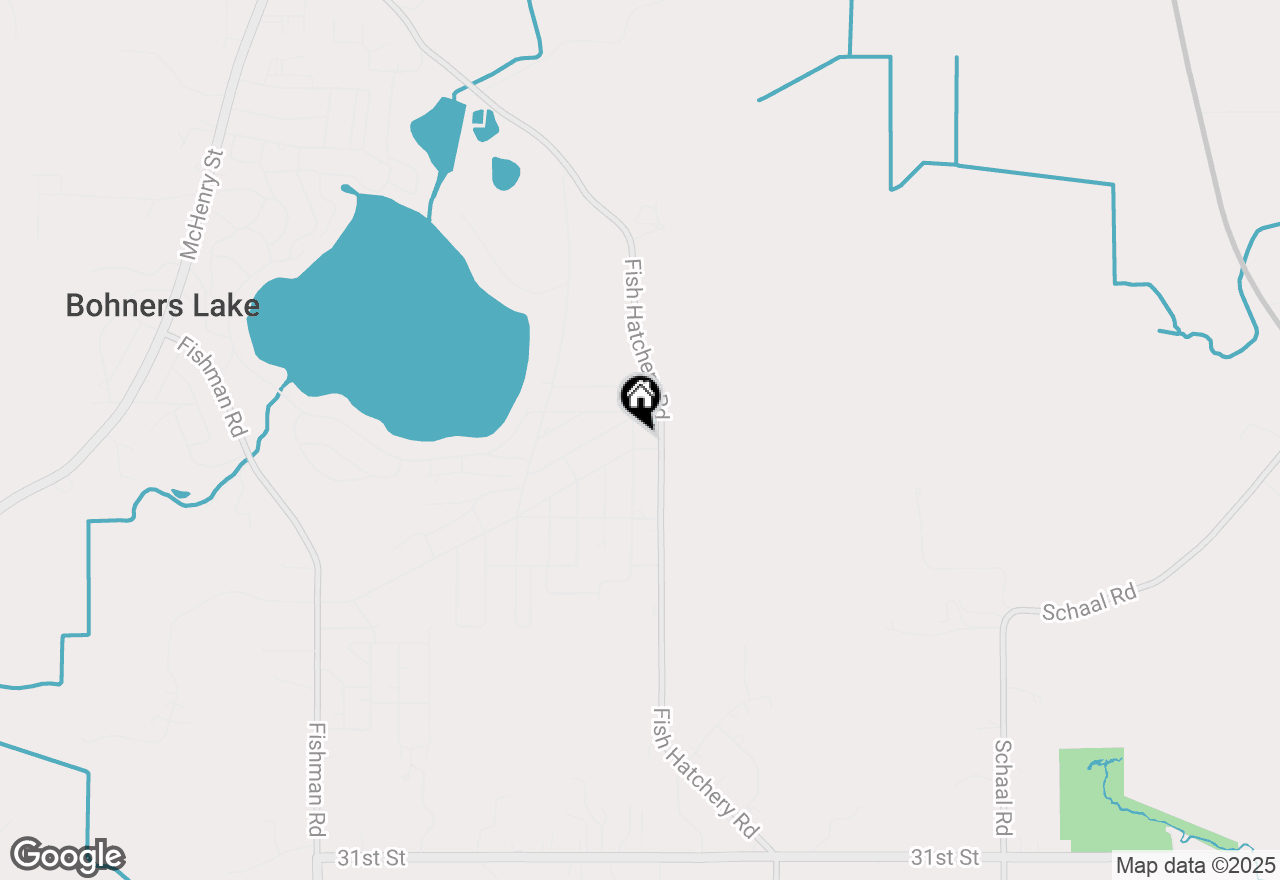 Map of 8231 Chara Dr, Burlington, WI 53105