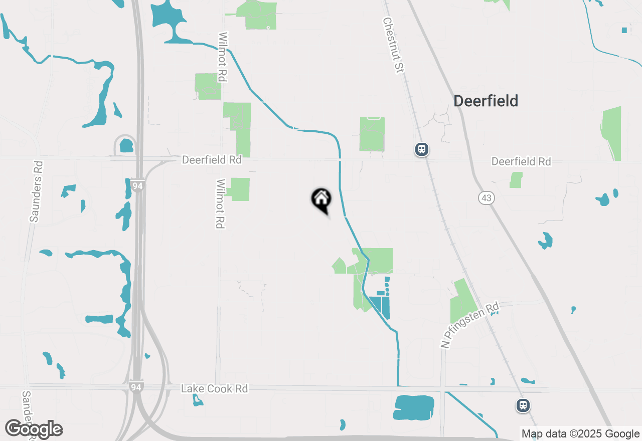 Map of 1219 Central Avenue, Deerfield, IL 60015