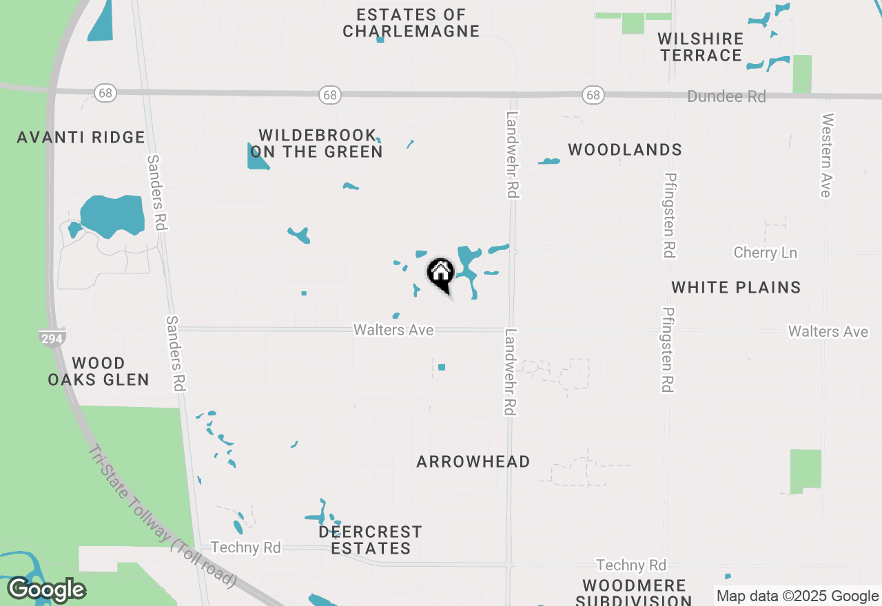 Map of 1 Court Of Harborside #308, Northbrook, IL 60062