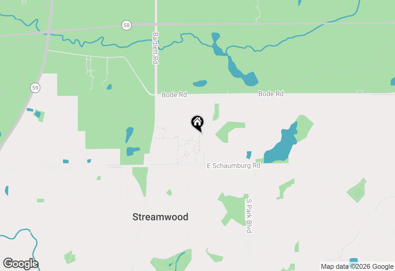 Map of 49 Carey Lane, Streamwood, IL 60107