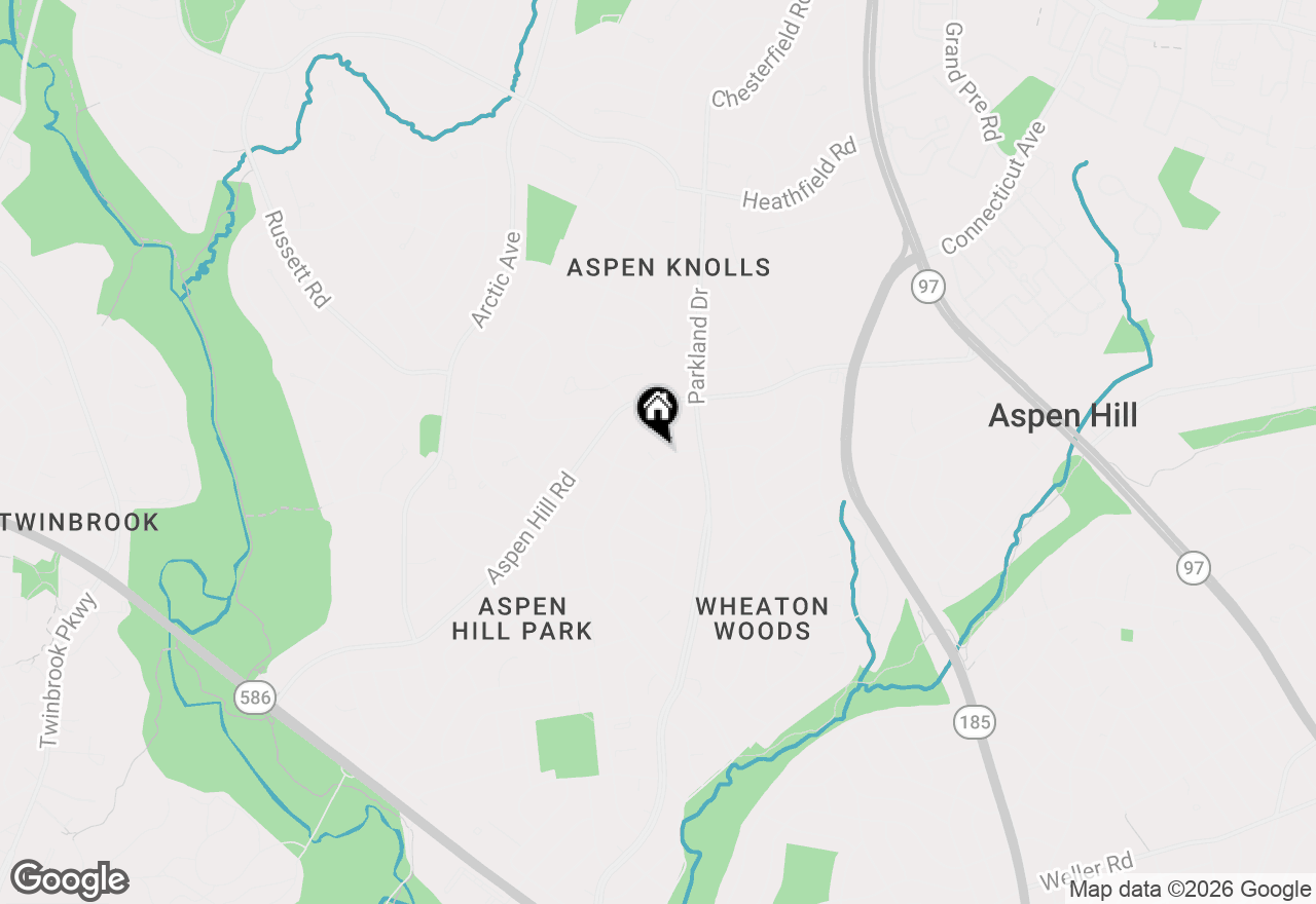 Map of 13422 Keating Street, Rockville, MD 20853