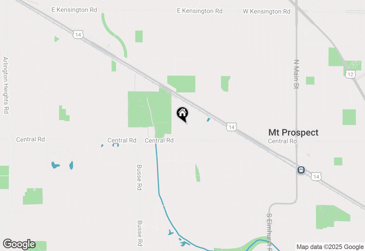 Map of 20 N Waverly Street, Mount Prospect, IL 60056