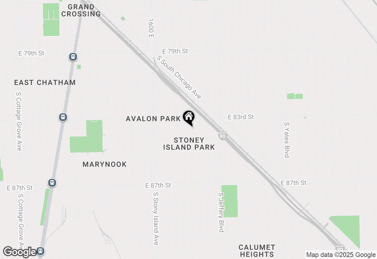 Map of 8343 S Cregier Avenue, Chicago, IL 60617