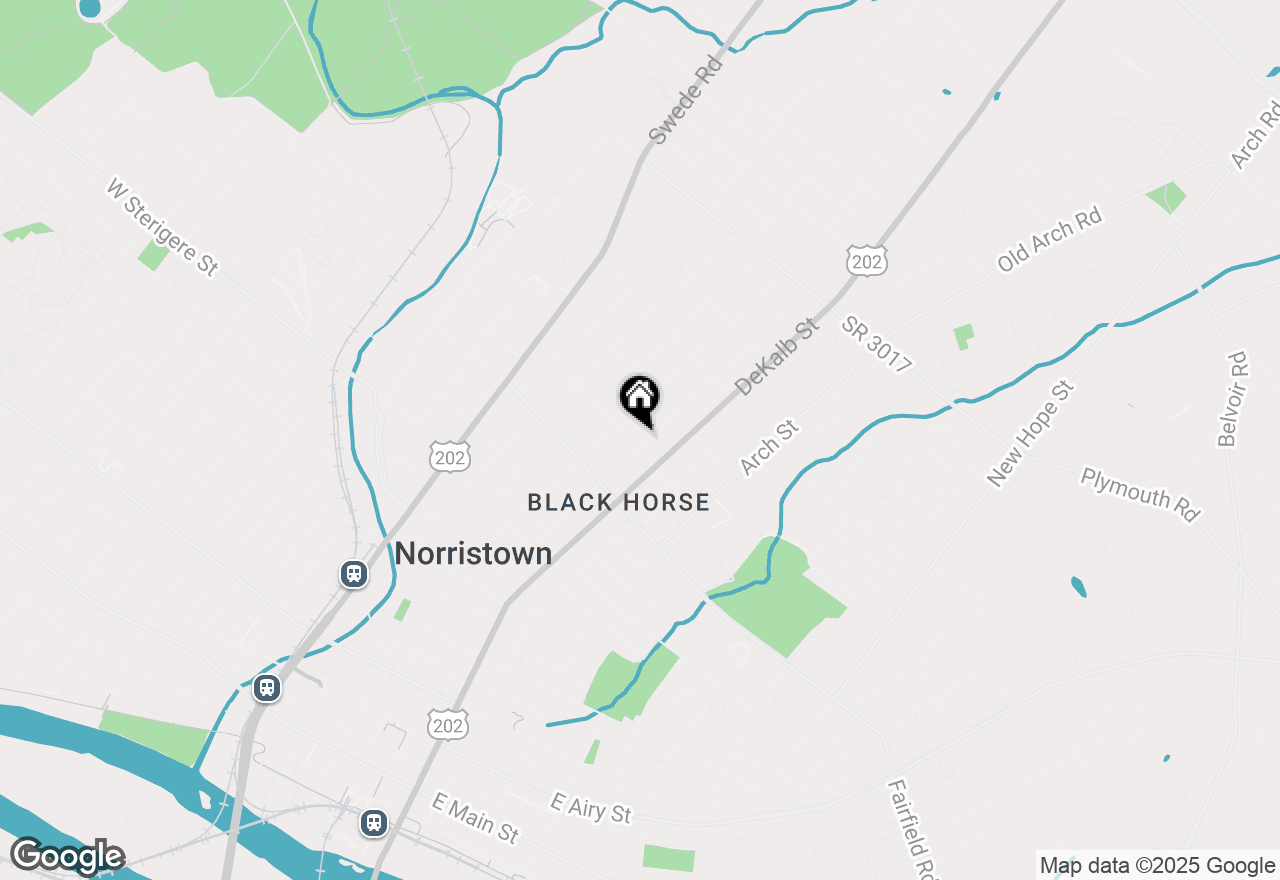 Map of 29 E Freedley Street, Norristown, PA 19401