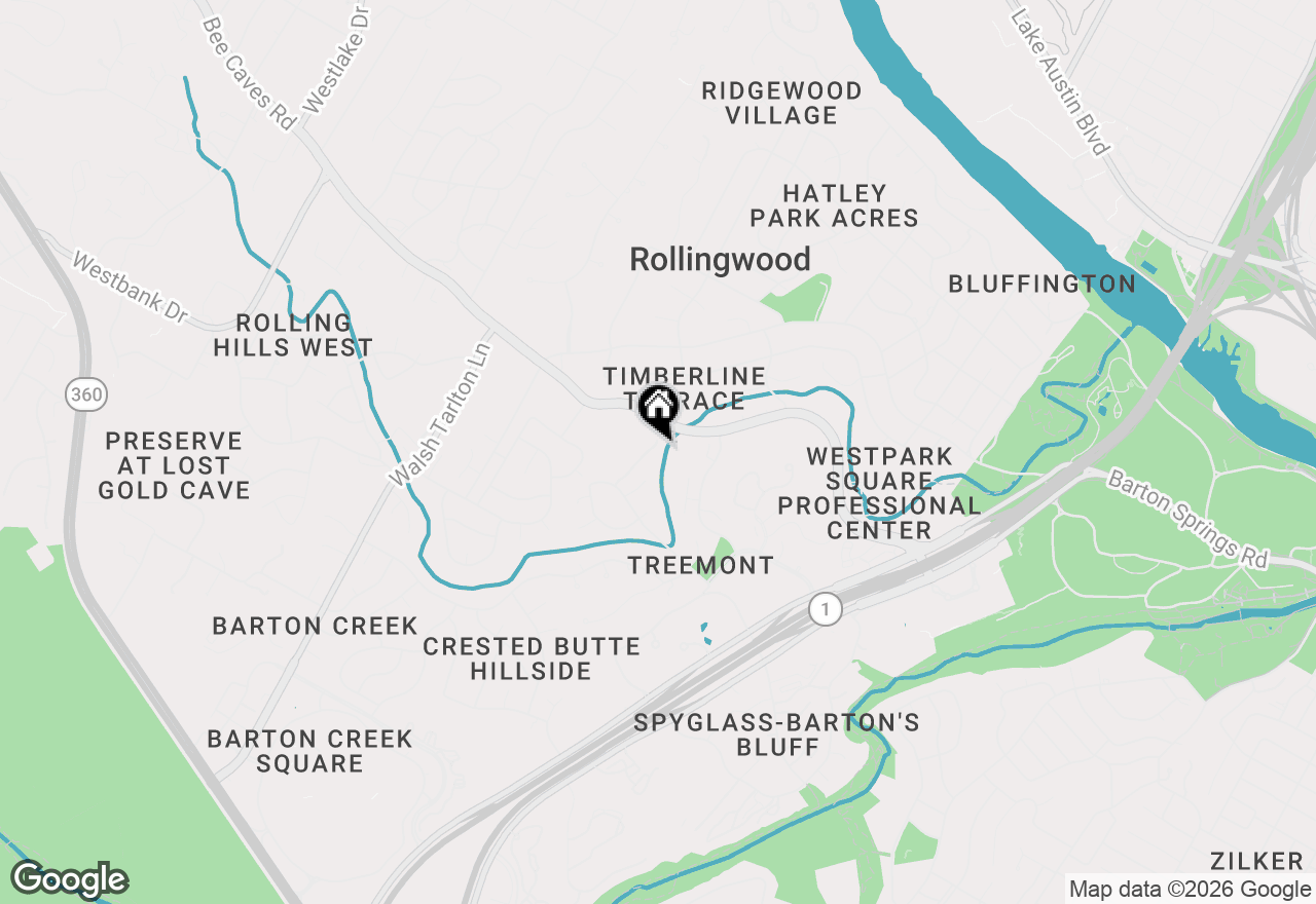 Map of 12 Treemont Dr, Austin, TX 78746