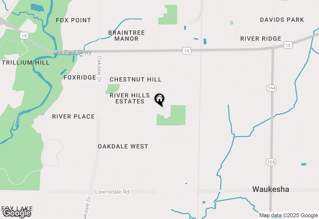 Map of 812 Timber Ridge Ct #10, Waukesha, WI 53189