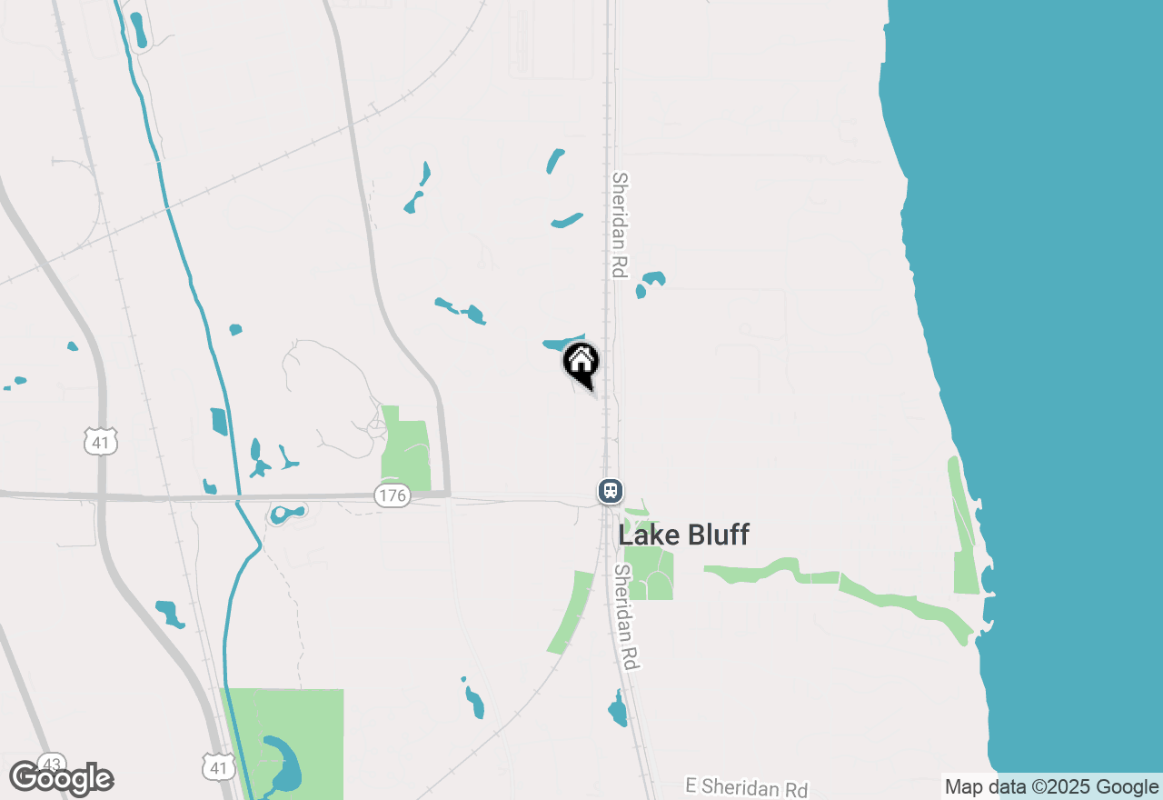 Map of 775 Mawman Avenue, Lake Bluff, IL 60044