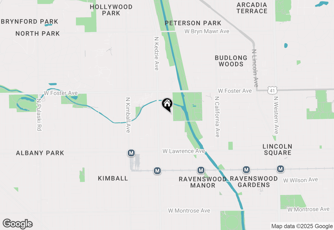 Map of 5025 N Troy Street, Chicago, IL 60625