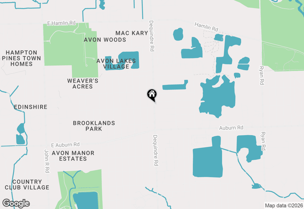 Map of 47395 Dequindre Road, Rochester Hills, MI 48307