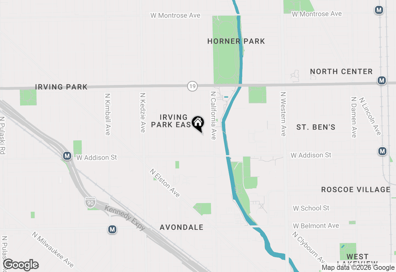 Map of 3705 N Francisco Avenue, Chicago, IL 60618