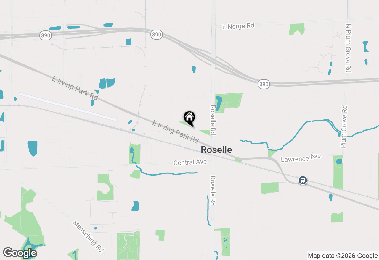 Map of 101 Marion Street, Roselle, IL 60172
