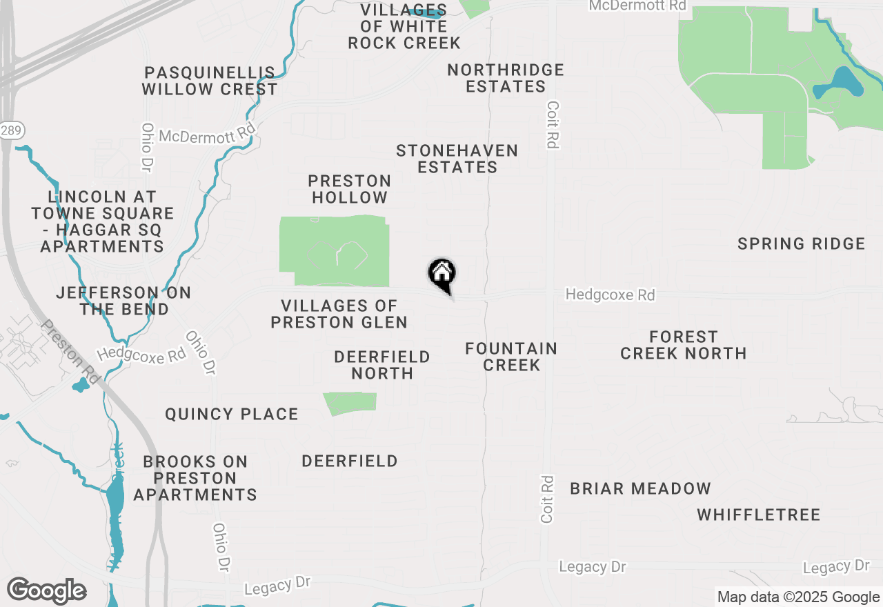 Map of 4405 Lone Rock Court, Plano, TX 75024