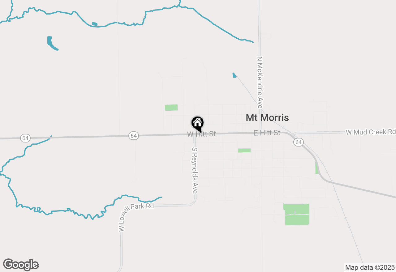 Map of 311 W Hitt Street, Mount Morris, IL 61054