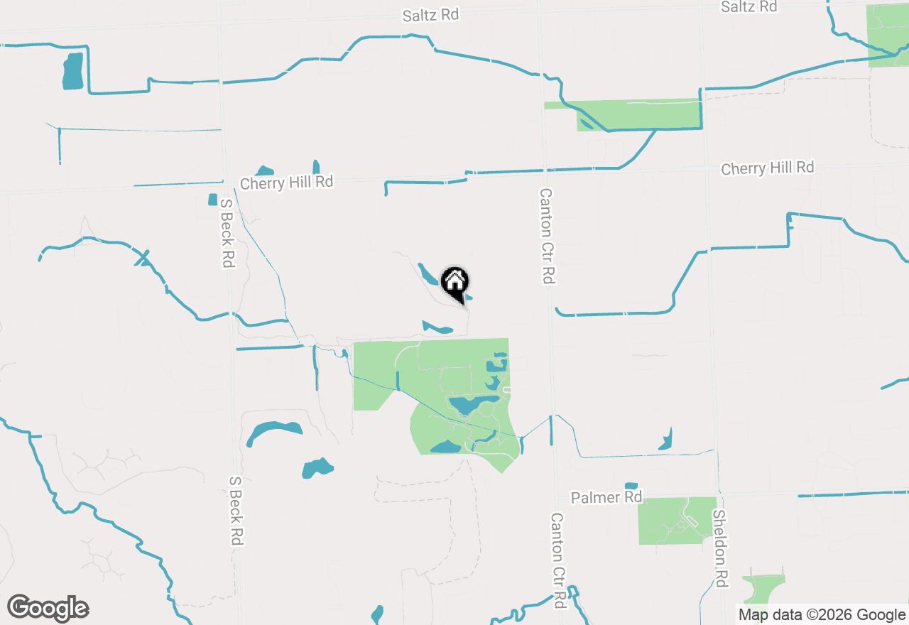 Map of 45478 Muirfield Drive, Canton, MI 48188