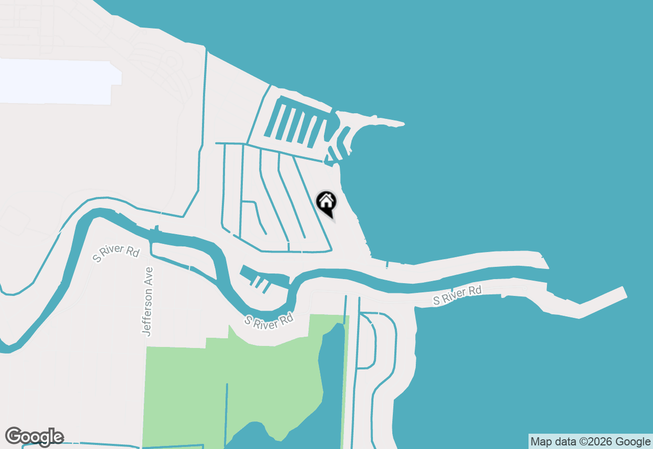 Map of 41245 Belvidere Street, Harrison Township, MI 48045