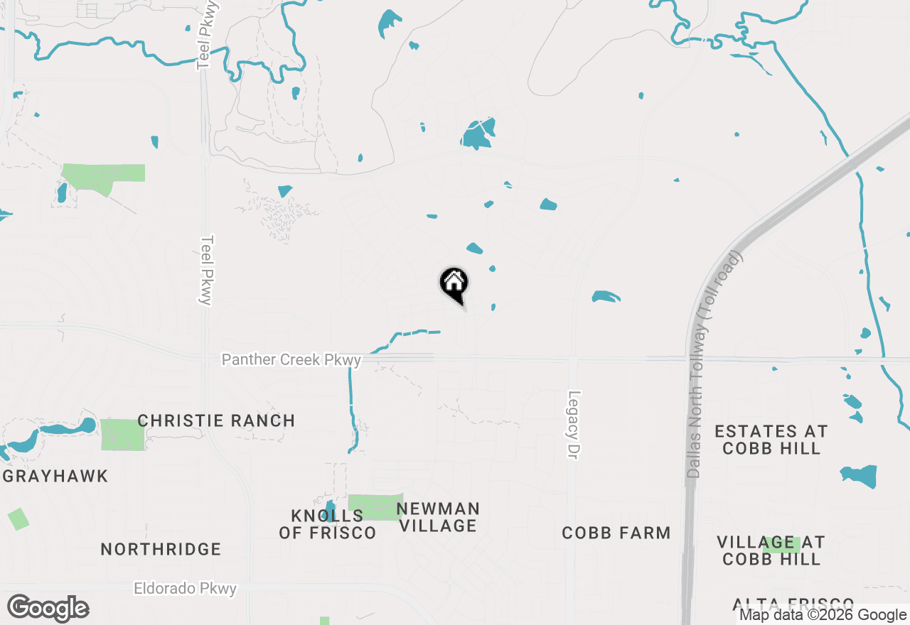 Map of 3944 Grayson Lane, Frisco, TX 75033