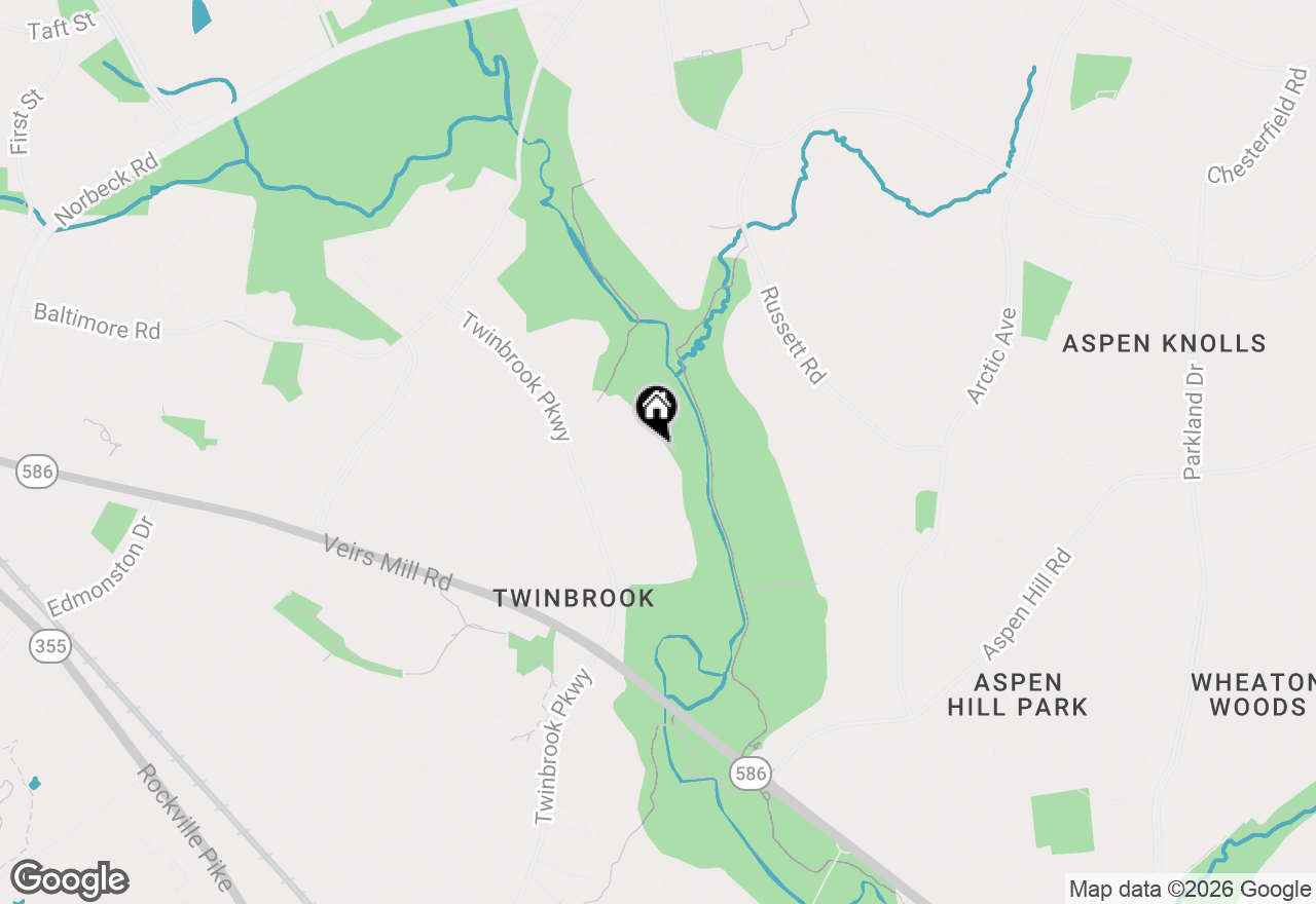 Map of 609 Marcia Lane, Rockville, MD 20851