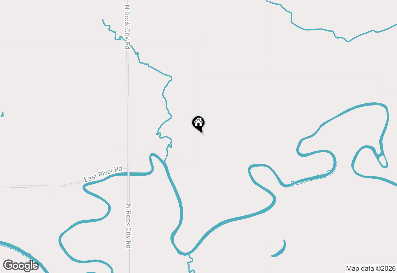 Map of 963 N River Road, Ridott, IL 61067