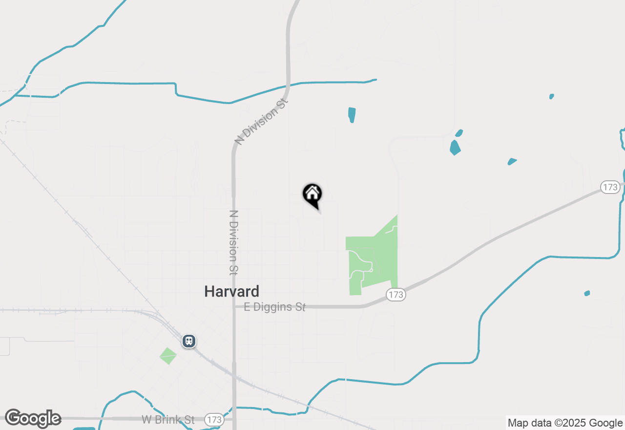 Map of 604 E Blaine Street, Harvard, IL 60033