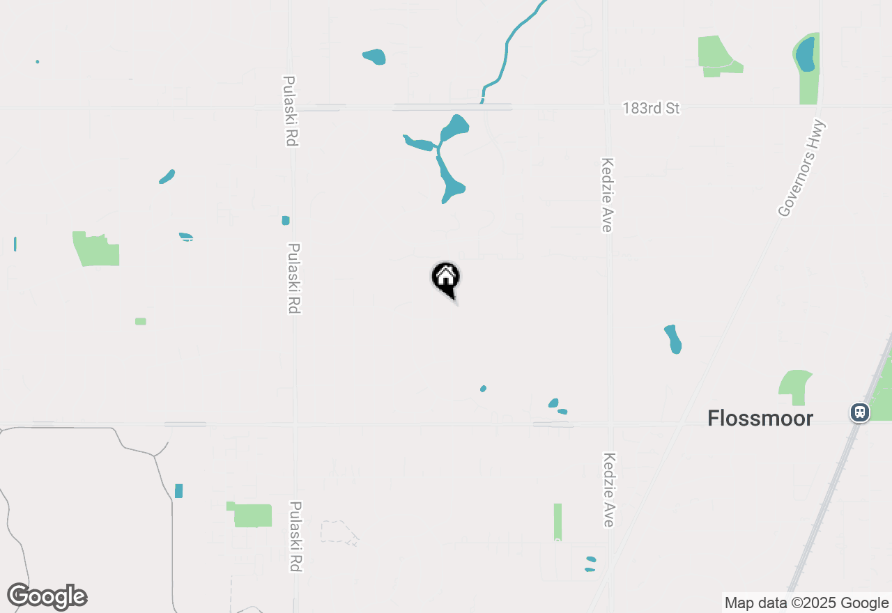 Map of 754 Central Park Avenue, Flossmoor, IL 60422