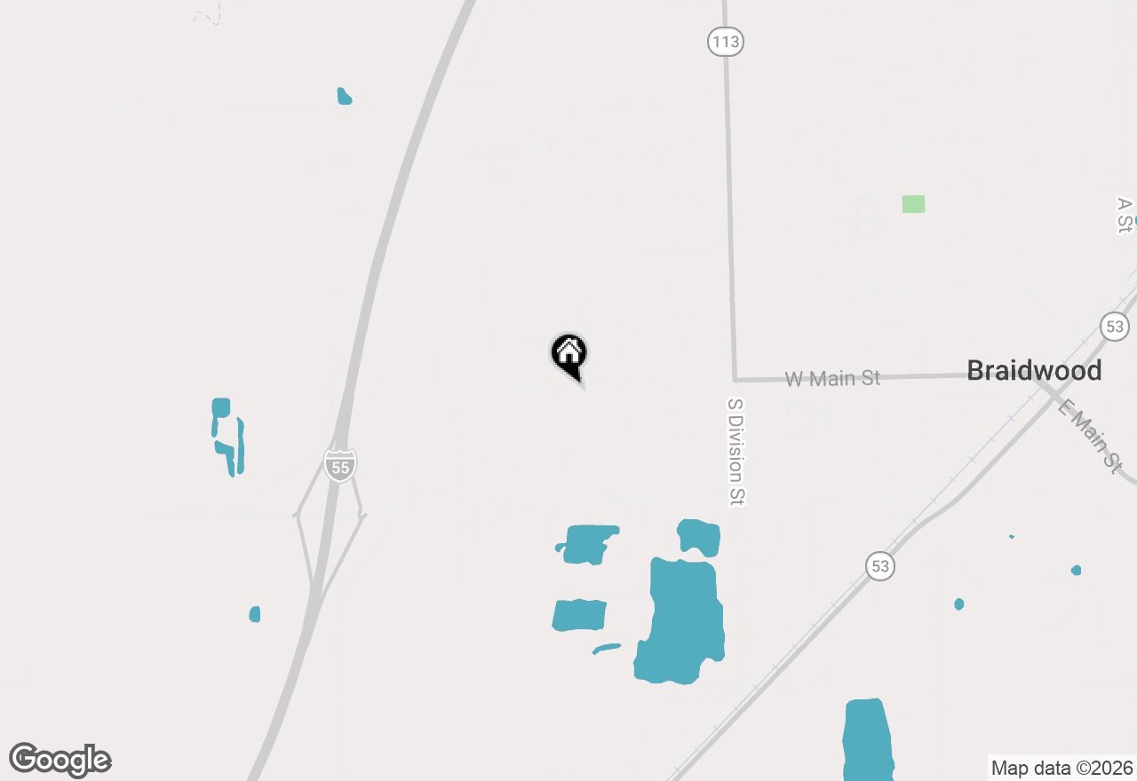 Map of 837 W Main Street, Braidwood, IL 60408