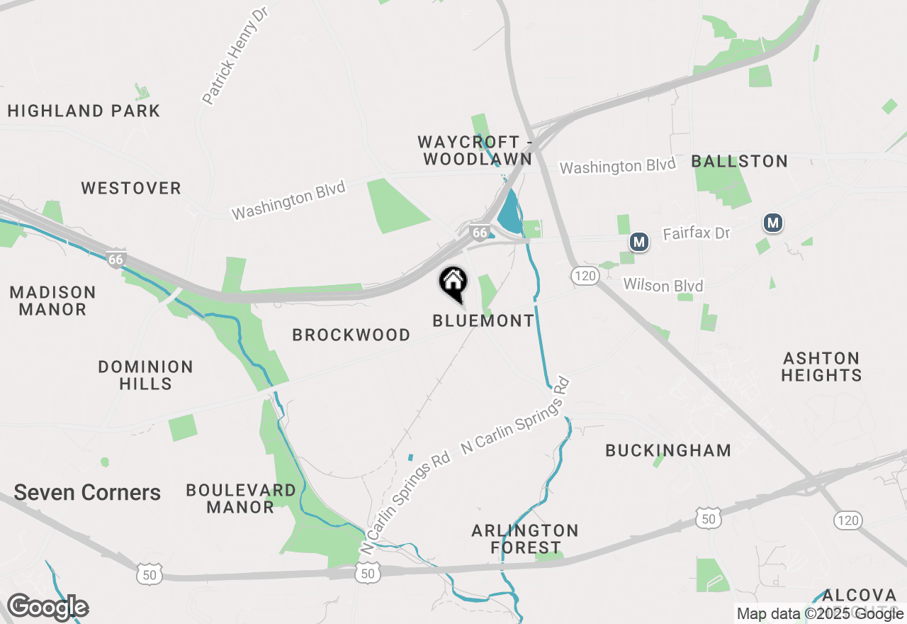 Map of 824 N Edison Street, Arlington, VA 22205