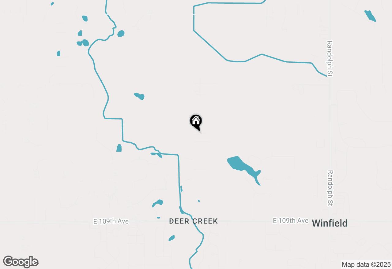 Map of 6480 E 103rd Avenue, Crown Point, IN 46307