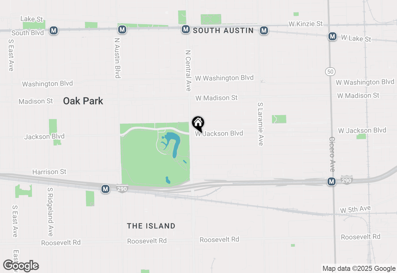 Map of 5547 W Jackson Boulevard #1, Chicago, IL 60644