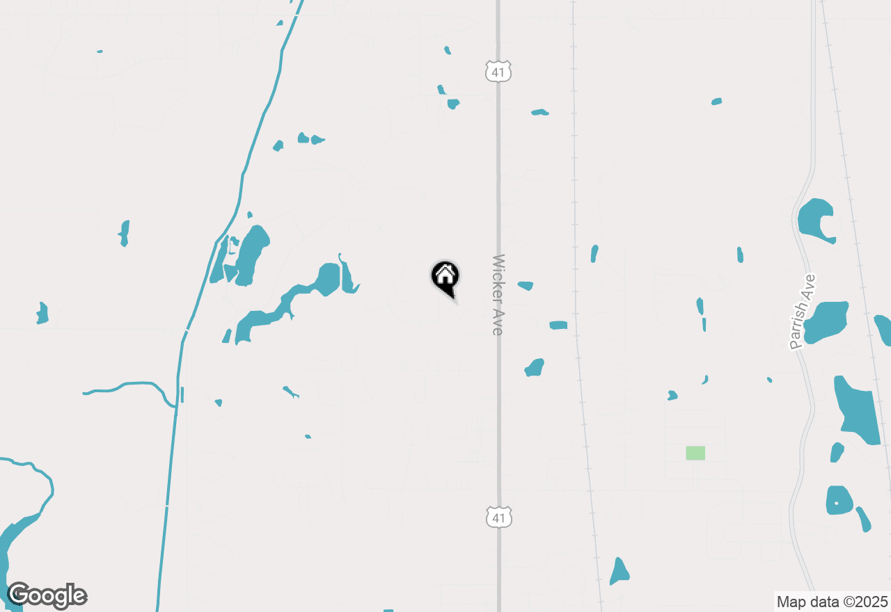 Map of 12403 Ontario Place, Cedar Lake, IN 46303