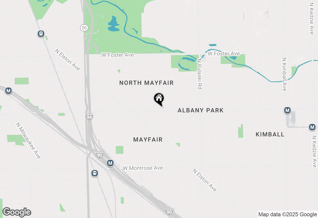 Map of 4258 W Lawrence Avenue #3E, Chicago, IL 60630