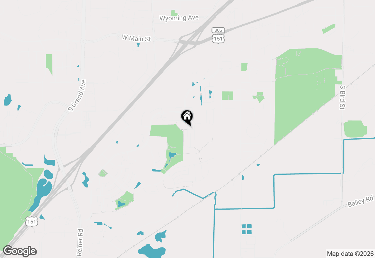 Map of 1264 Twisted Branch Way, Sun Prairie, WI 53590
